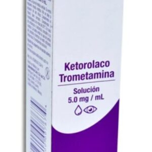KETOROLACO SOL OFTALMICA GOTERO 5MG/1ML