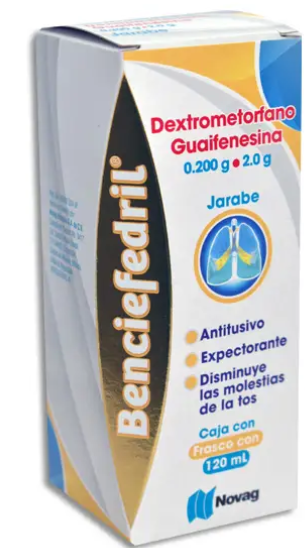 Benciefedril Jarabe 120 mL