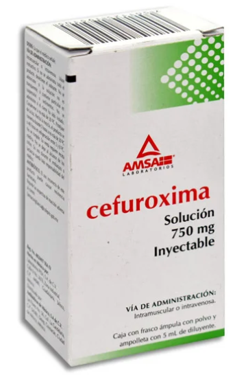 Cefuroxima Solución Inyectable