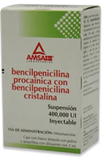 Bencilpenicilina Procaínica con Cristalina