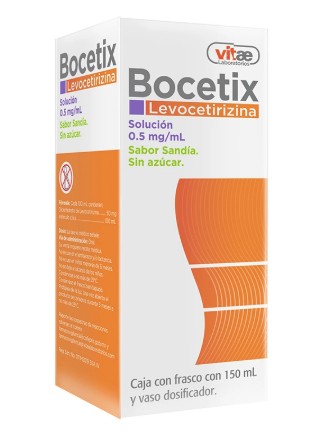 Bocetix Levocetirizina Solución Oral Infantil 150 mL