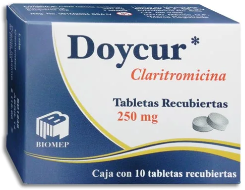 Doycur (Claritromicina) 250mg