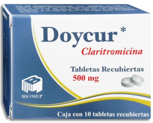 Doycur (Claritromicina) 500mg