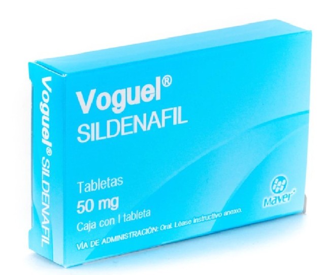 VOGUEL Sildenafil Tableta 50mg Caja con 1 tableta