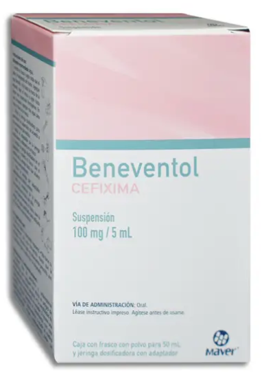 Beneventol (Cefixima) Suspensión