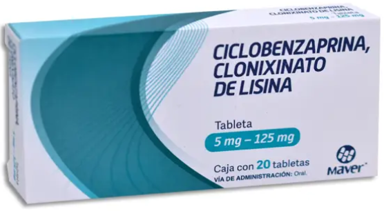 Ciclobenzaprina / Clonixinato de Lisina