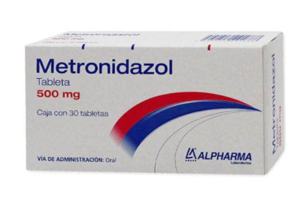 Metronidazol 500 Mg Con 30 Tabletas (Alpharma)