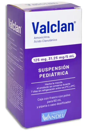 Valclan 125/31.25 mg