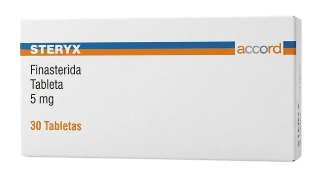 Steryx Finasterida 5 mg Caja C/30 Tabletas