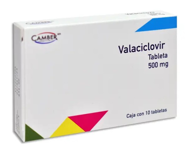 Valaciclovir Tableta 500 mg Caja con 10 tabletas
