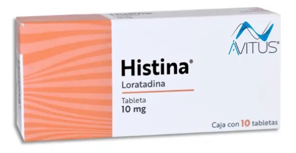 Loratadina 10 mg Caja C/10 Tabletas