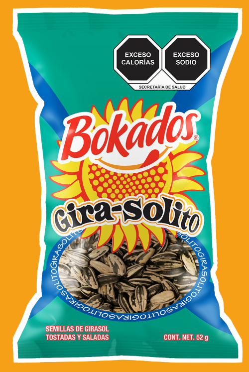 Semillas de girasol tostadas y saladas Gira-solito 52gr