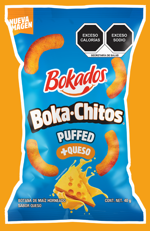 Boka·Chitos Puffed +Queso 40g