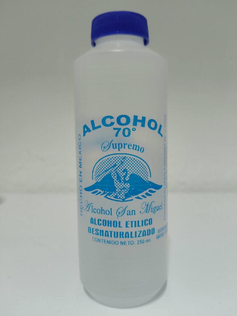 Alcohol Supremo San Miguel Desnaturalizado 70° (250 mL)