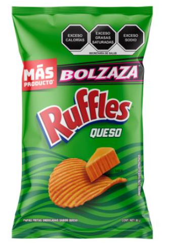 Ruffles Queso Bolzaza