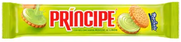 Principe con relleno sabor limon