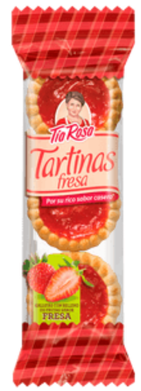 Tia Rosa Tartinas con Fresa