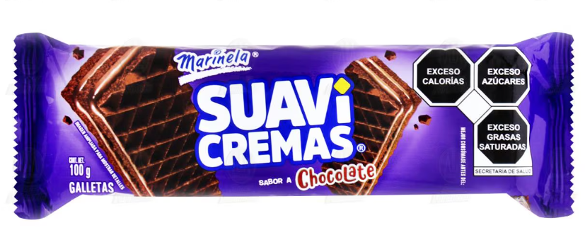 Suavicremas sabor chocolate