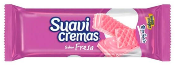 Suavicremas sabor fresa