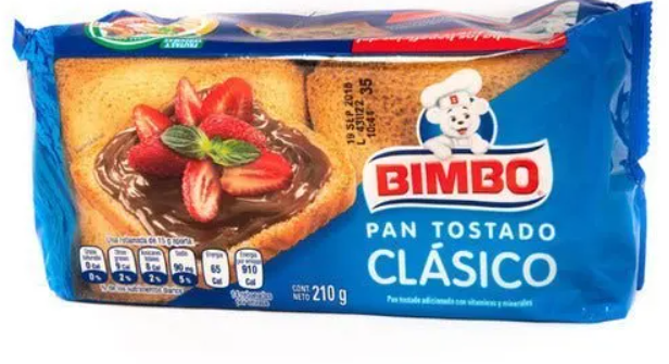 Pan Tostado Clasico