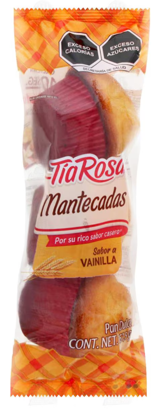 Tia Rosa Mantecadas sabor Vainilla