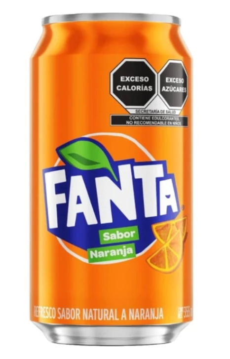Fanta sabor Naranja 355ml
