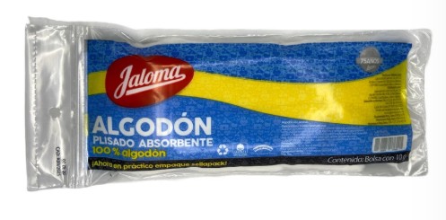 Algodón Plisado Absorbente Jaloma Bolsa de Bolsillo 10g
