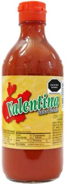 Salsa Valentina Roja 250 Ml