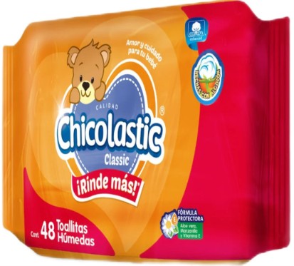 Toallas Humedas Chicolastic Class Con 48 Piezas