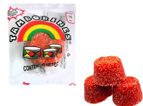 Tamborines Golosina 2X5