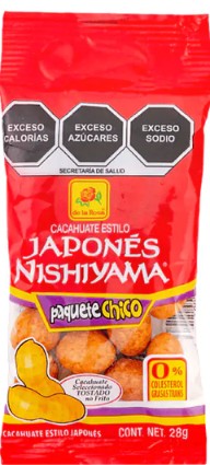 Cacahuate japones 28gr