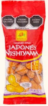 Cacahuate Japonés Nishiyama 42 grs