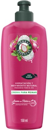 Crema Para Peinar Herbal Essences Notas De Pitahaya y Menta 150 ml