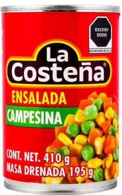 Ensalada campesina La Costeña 410 g