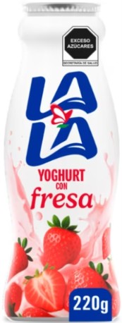 Yoghurt Bebible Lala Con Fresa 220 g