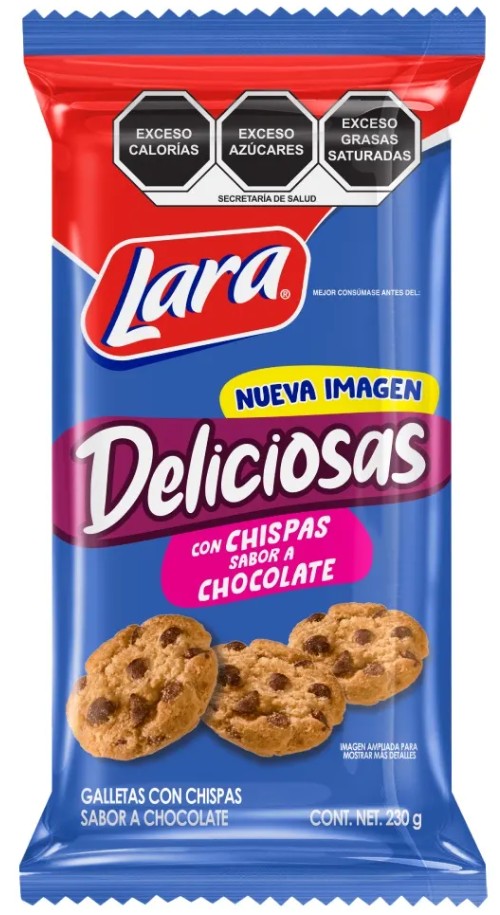 Galletas Deliciosas Lara Chocochisp 30gr