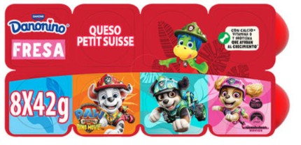 Danonino Queso Petit Suisse con Fresa 1PZ