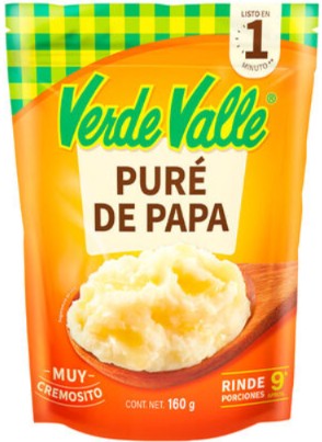 Puré De Papa Precocido Verde Valle 160 Gr