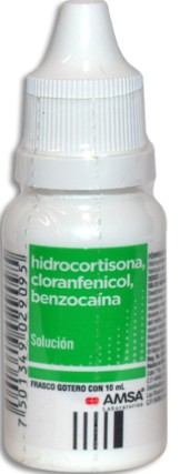 HIDROCORTISONA CLORANFENICOL BENZOCAINA AMSA