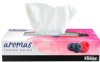 Pañuelos Sella-Pack Kleenex Aromas 90 pzas