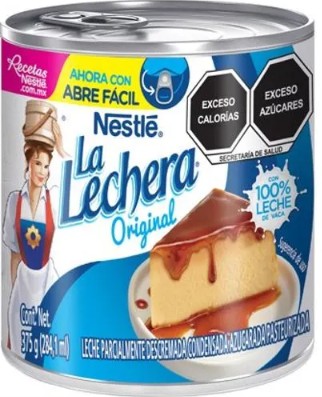 Leche condensada La Lechera abre fácil 375 g
