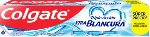 COLGATE TRIPLE ACCION WHITENING 50ML