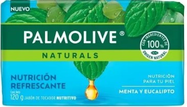 Jabón Palmolive menta y eucalipto 120 g