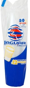 Vaso Jaguar número 12 con 50 piezas
