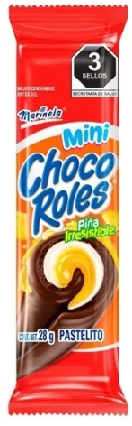 Pastelito Marinela mini choco roles 28 g